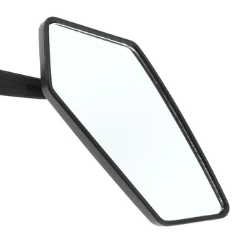 

Black Rear view Mirror Transparent Plastic Adjustable Replacement Universal