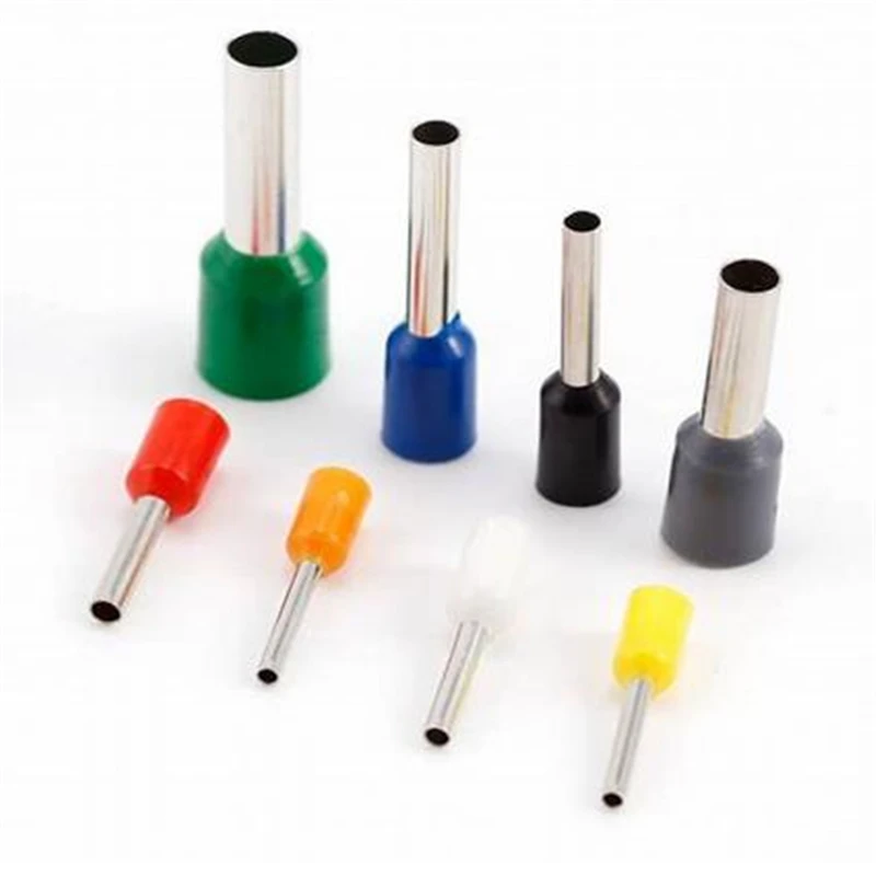 400pcs 4 Размеры сортированы cooper ferrule изолированный Электрический обжим разъединители E0508 E7508 E1008 E1508