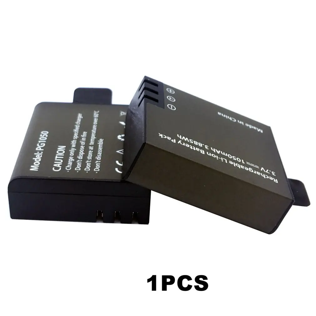 USB двойное зарядное устройство+ 2 шт 1050mAh перезаряжаемая литий-ионная камера батарея для eken H9 H9R H3 H3R H8PRO H8R H8 pro спортивная Экшн-камера