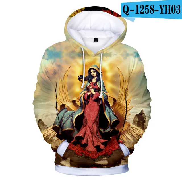 Our Lady Of Guadalupe Virgin Mary бейсболка в мексиканском стиле 3d толстовки 4xl harajuku Толстовка пуловер свитшот куртка в уличном стиле Одежда - Цвет: 3dwy-1011