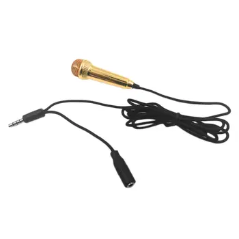 

1pcs Mini 3.5mm Wired Microphone for Mobile Phone Tablet PC Laptop Speech Sing Condenser Microphone Handheld Microphone ONLENY