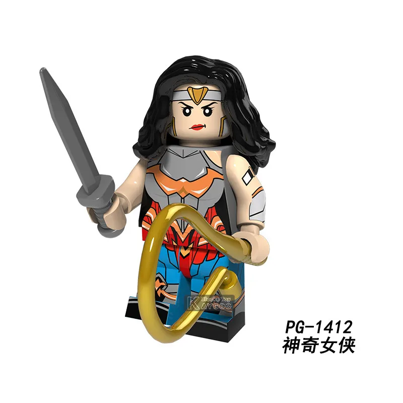 PG8158 Супер Герои Дэдпул фигурка чудесная женщина медсестры клоун Batwoman Knell
