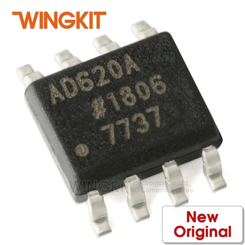 1 шт. AD620ARZ-REEL7 SOIC8 AD620ARZ AD620AR AD620A AD620 SOIC-8 низкая цена низкий Мощность измерительный