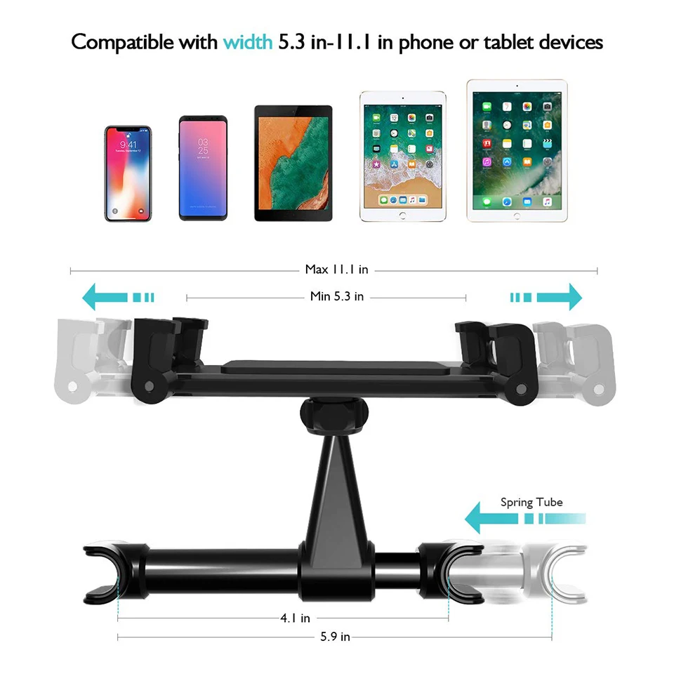 7 car tablet holder stand
