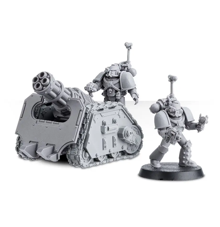 

Rapier Quad Launcher parts and crew for Rapiers