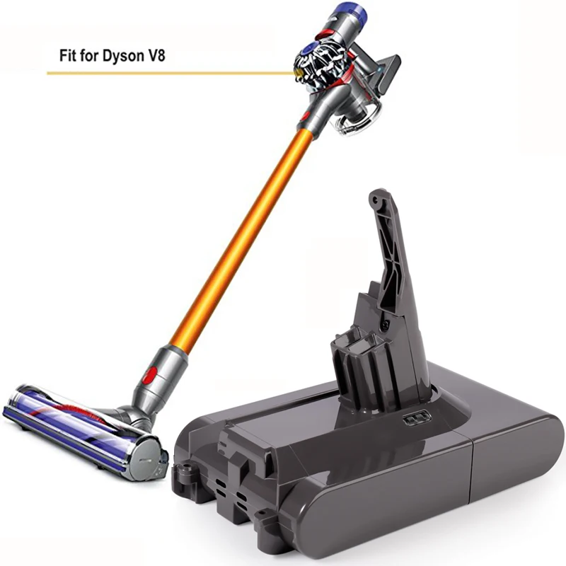 С фильтром 3500 мач 21,6 в батарея для Dyson V8 батарея для Dyson V8 абсолютный/пушистый/животное/литий-ионный аккумулятор для пылесоса 3.5Ah