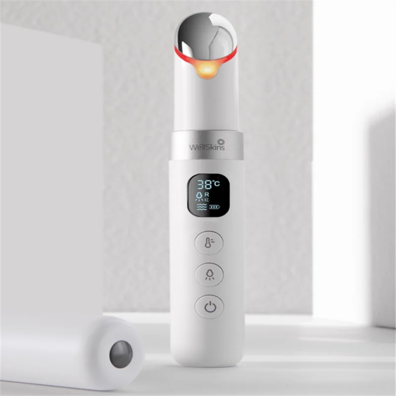 Новейший инструмент для глаз Xiaomi WellSkins 38 45 ℃ теплый цветной свет массажный 3