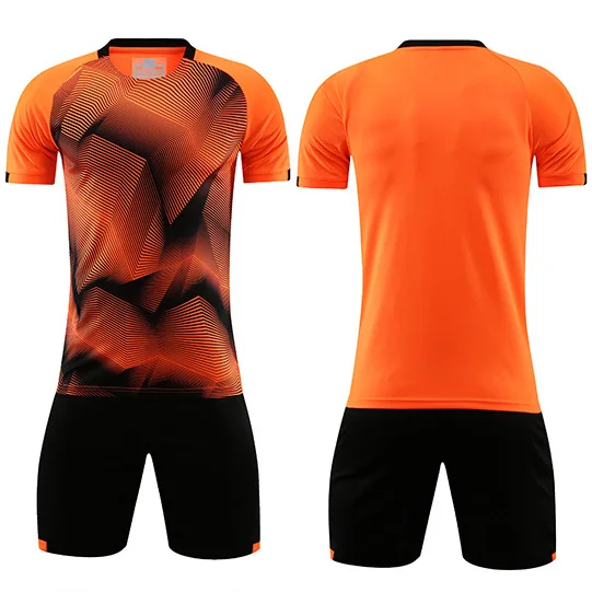 Children Gradient Soccer Jerseys Men Sports Sets Footballer Uniforms Futbol Training Suit Football Team Training Wear