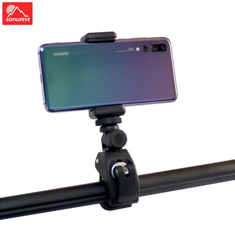 Держатель для телефона велосипеда Vedio Shooting регулируемый держатель смартфона MTB