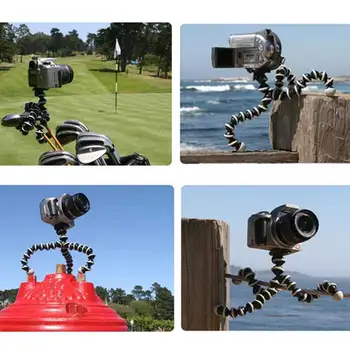 Mini pieuvre trépied support Flexible caméra support pour téléphone 6