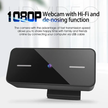 

Full HD 1080P Webcam USB PC Web Camera Webcam With Microphone Driver-free Video Conference Live Broadcast For Computer Camera