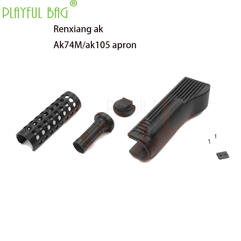 Наружная игрушка DIY, подвижная AK47 AK105 AK74M, направляющая по дереву, неразрушительная установка водяного пулевой пистолет, аксессуары OD90 - Цвет: a   set