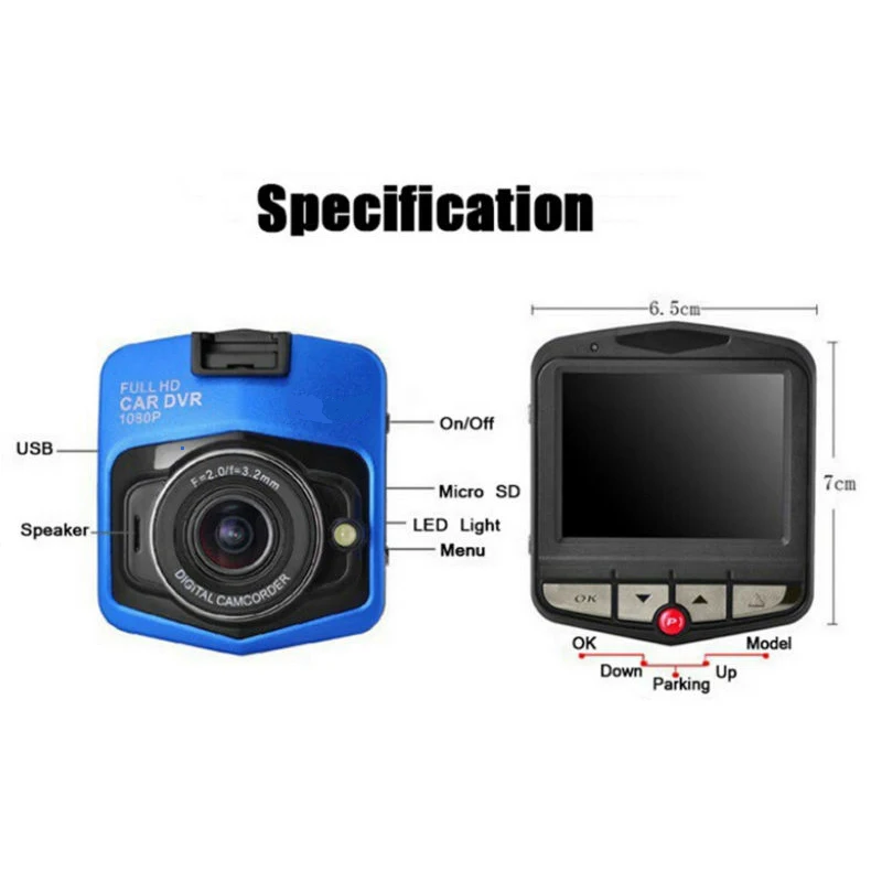Beliewim Мини Full HD 1080P Автомобильный видеорегистратор Камера Dashcam для автомобиля регистратор g-сенсор ночного видения видеорегистратор