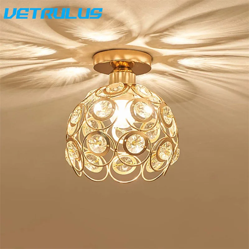 

Led Ceiling Lamp Surface Mounted Modern Chandeliers Light Hallway Hotel Entrance Aisle Hanging Pendant Fixture Dining Room Decor
