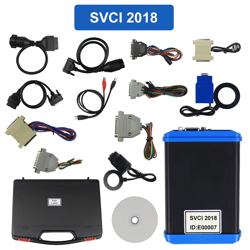 SVCI OBD2 ключевой программист SVCI функция VVDI2 V2015 V2014 SVCI J2534 без ограничений Fvdi abrites commander для обновления vag - Цвет: SVCI 2018