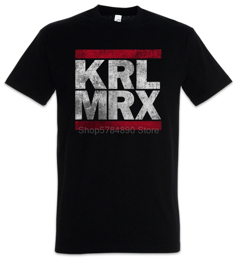 Футболка KRL MRX комиум интеллектуальный камень революция Кастро Ленин Энгельс |