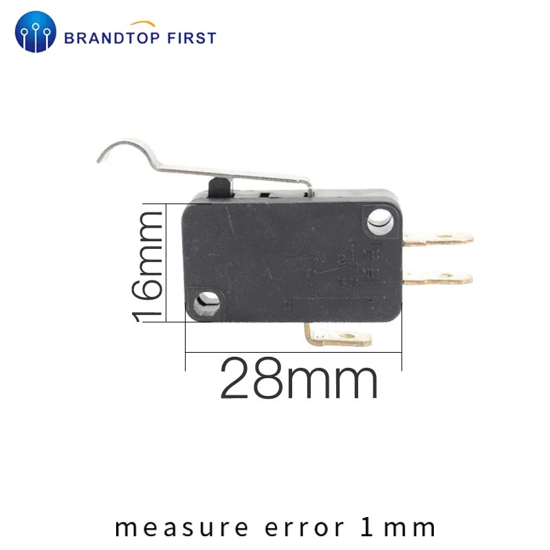 V-15 V-151 V-152 V-153 V-154 V-155 V-156-1C25 микропереключатель 16A 250VAC SPDT мгновенного путешествия концевой выключатель 1NO1NC рычаг ролика