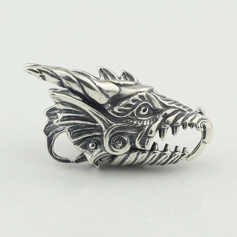 Beadshunter 925 пробы серебро "Dragonmax" замок Застежка Шарм европейские ювелирные изделия