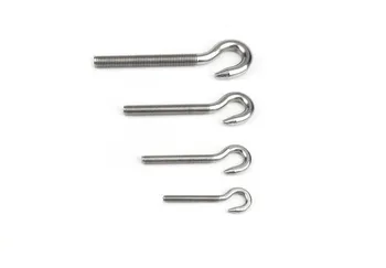 

Free shipping!M4 M5 M6 M8 M10 M12 M16 304 Stainless Steel Lifting Eye Bolts Hook Screw Bolt