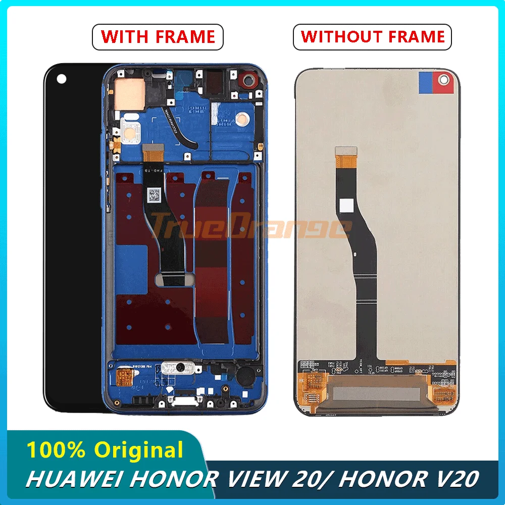 

Original LCD For Huawei Honor View 20 LCD Display Screen Touch Digitizer Assembly For Honor V20 LCD Display with frame +tools