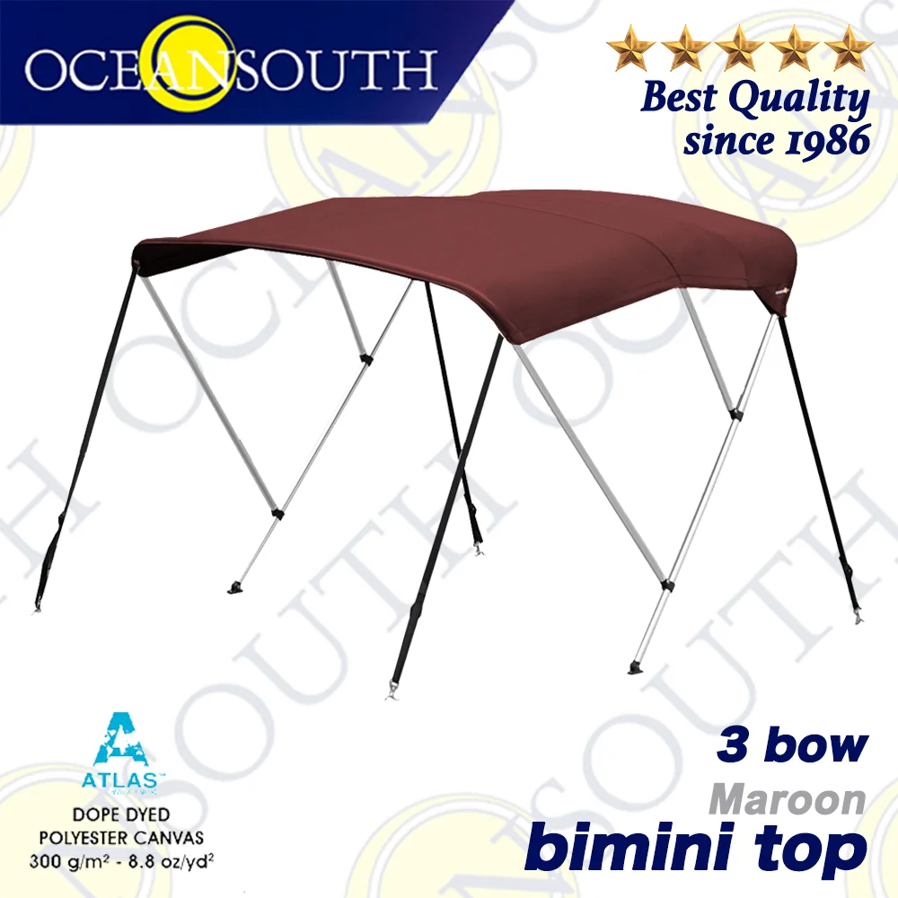 Oceansouth 3 Bow Bimini 1 5 2 м 25 фотоэлементов морской тент для лодки водонепроницаемая