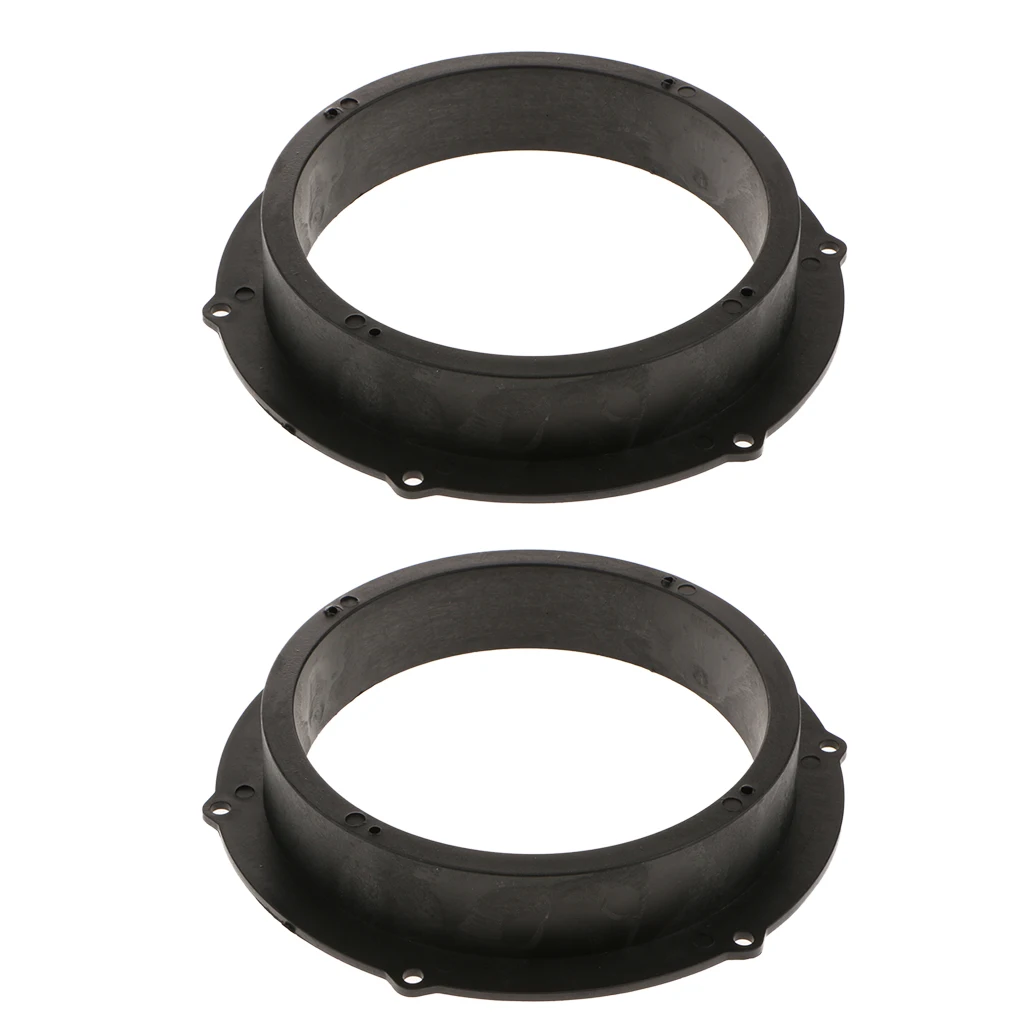 2Pcs 6.5' Car Speaker Spacers Adapter Mount Bracket Ring For VW ,for Passat B7