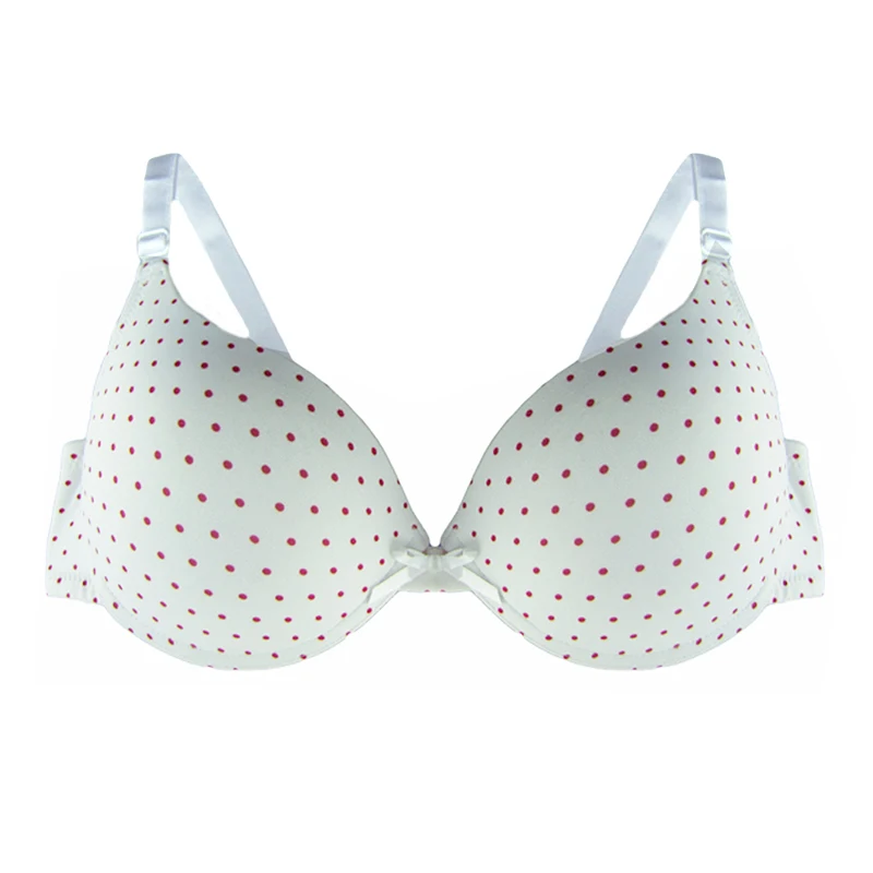 Бюстгальтер женский с чашками пуш ап в горошек|padded bra|bra pushbra push up |