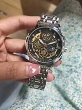 Reloj deportivo de lujo para hombre, cronógrafo de cuarzo, de acero inoxidable, marca superior, a la moda, resistente al agua, nuevo, 2021