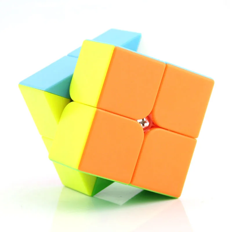 QiYi QiDi S 2x2x2 невидимый волшебный куб Твист Головоломка 2x2 Развивающие игрушки для детей