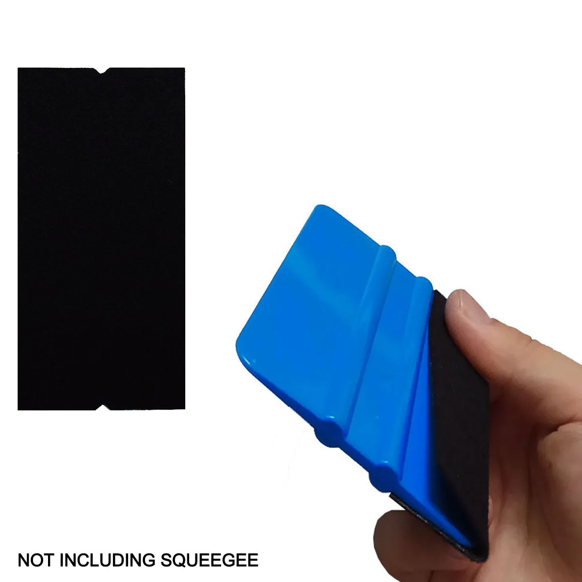 Filzstofftuch für 10 cm Rakel, Kohlefaser, Vinyl, Autoverpackung, kein Kratzer, Schaber, Fenstertönung, Verpackungswerkzeuge – Detail 9