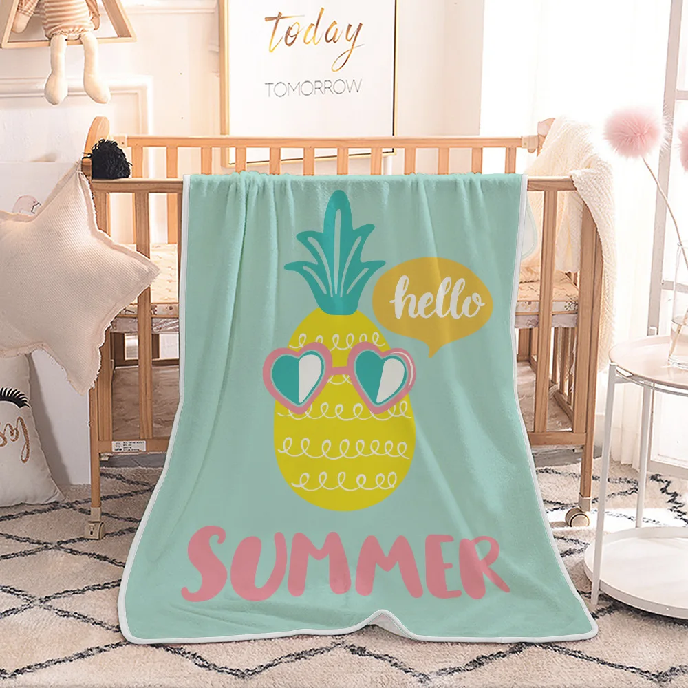 

Single Layer Airable Cover Hold Blanket Blanket Refreshing Summer Day Series Mtd0003