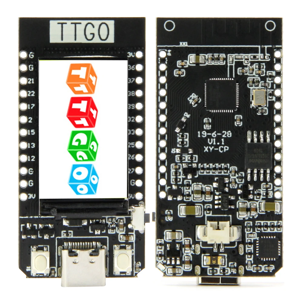 Плата для разработки модуля TTGO T-Display ESP32 совместимая с Wi-Fi и Bluetooth 1 14 дюймовая