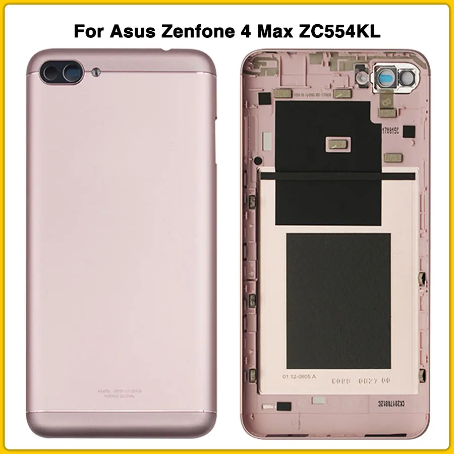 ZC554KL чехол для батареи для Asus Zenfone 4 Max ZC554KL чехол для задней крышки корпуса батареи задняя крышка корпуса