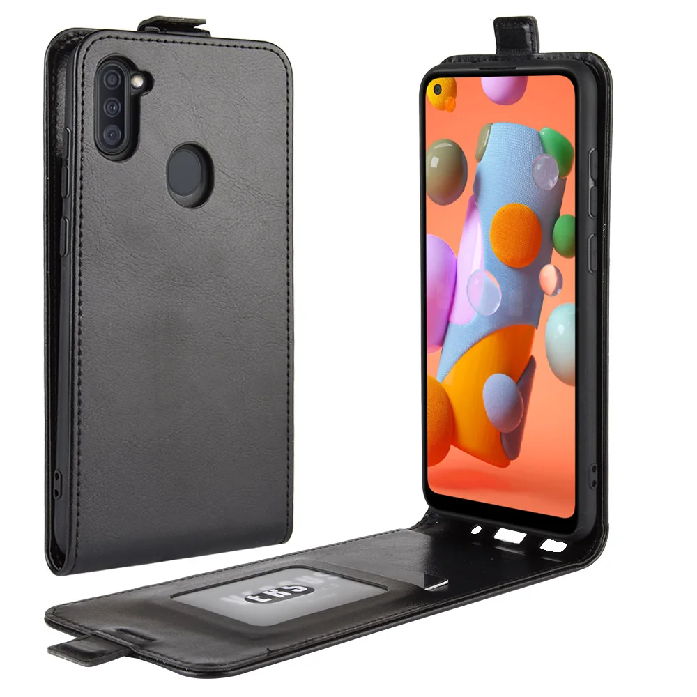 Luxury PU Leather Flip Case Vertical Open Down Up For Samsung Galaxy A11 US  A11 EU M11  A21  A21S  A31  A41 EU Coque (25)