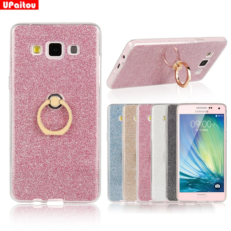 Чехол UPaitou для Samsung Galaxy A3 A5 A7 A8 A9 2015 2016 Note 3 4 5 C5 C7 C9 Pro блестящий чехол с держателем