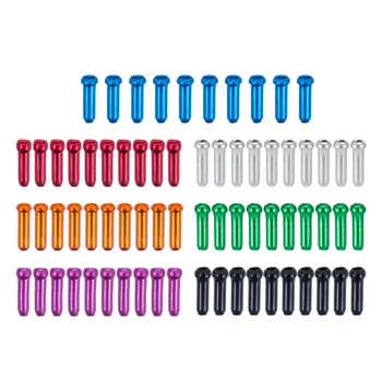 

Aluminum Road Bicycle Cable End Caps Bike Brake Cable Cap Bicycle Wire End Cap 30 Piece