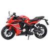 Welly 1:18 Honda CBR650F Die Cast Vehicles Collectible Hobbies Motorcycle Model Toys 1