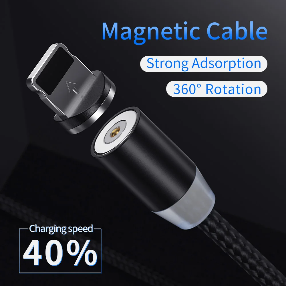 Магнитный usb-кабель для быстрой зарядки, кабель USB type-C, магнитный кабель Micro usb для зарядки и передачи данных, кабель USB для мобильного телефона, Шнур USB для Iphone 11