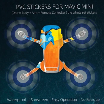 

Royal Mavic Mini Sticker Pvc Waterproof Scratch-Resistant Body Arm Remote Control Protective Film Accessories