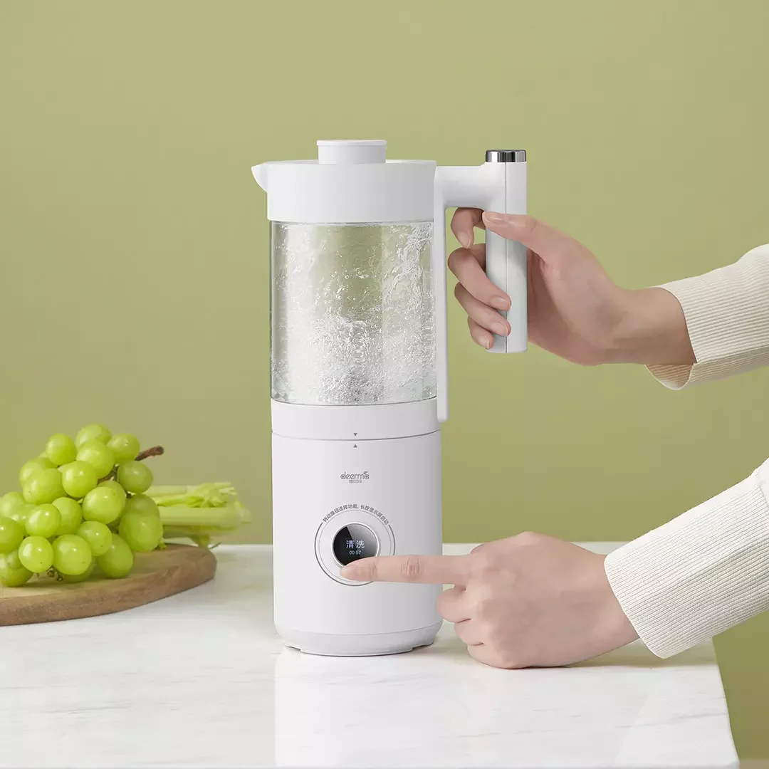 Deerma Multifunctional Blender Juicer Heating Broken Wall Cooking Machine 12H Timing Adjusted Food Mixers