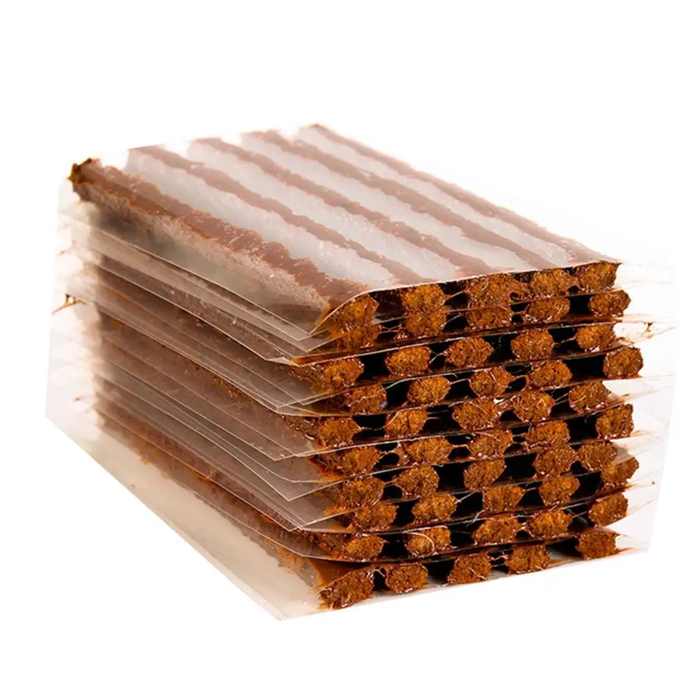 

50% HOT SALES!!! 50Pcs Car Vehicle Motorcycle Tyre Puncture Emergency Tire Repair Rubber Strips