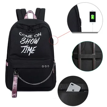 

Children Backpack School Bags for Boy Girls Luminous School Backpack Kids Waterproof Book Bag USB Charging SchoolBag Gift