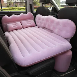 Cama inflable para coche, cama de viaje dividida, colchón para maletero de coche, asiento trasero, puede descansar y jugar