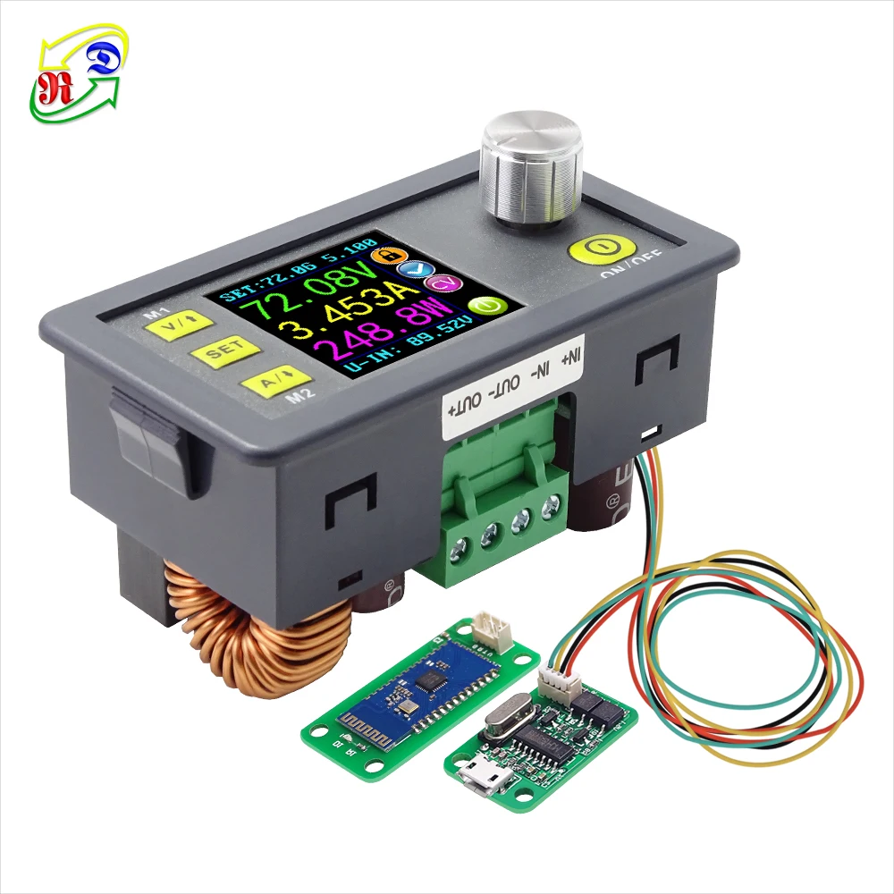 

RD DPS8005 Programmable Constant Voltage Current Step-down Power Supply Module Voltmeter Ammeter Buck Converter 80V 5A