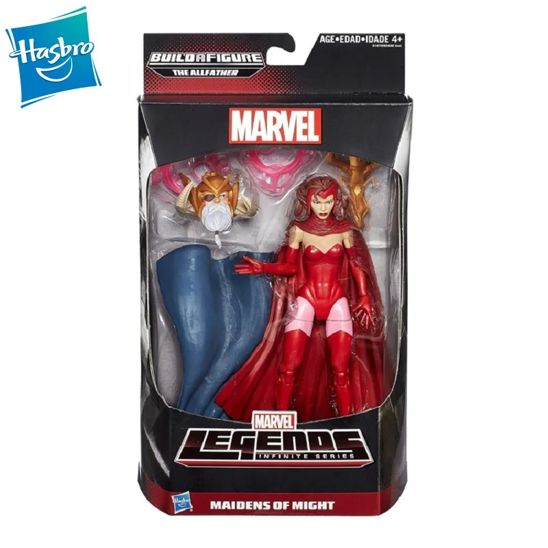 

6inch Hasbro Marvel Legends Avengers Endgame Superhero Figures Scarlet Witch Anime Action & Toy Model Toys