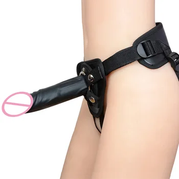 Women's Strap-on Realistic Dildo Pants for Women Strapon Dildos With Rings Women Strapon Harness Belt Adult Games Sex Toys 2