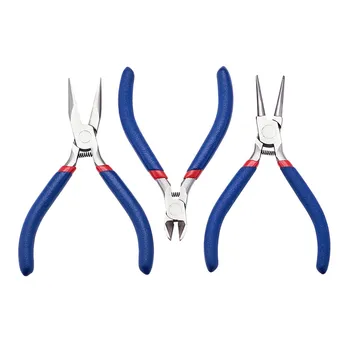 

Jewelry Pliers 316 Stainless Steel Short Chain-Nose Side-Cutting Pliers for Jewelry Making Handmade Accessories Tool Equipment