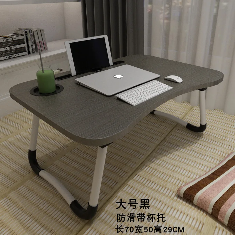 

Laptop Computer Table Bed Desk Student Dormitory Lear