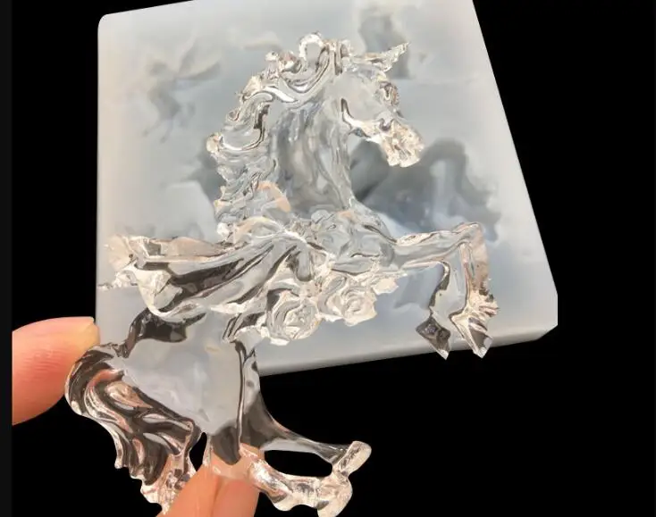 

Эпоксидная силиконовая форма «сделай сам» Pegasus Kirin crystal может использоваться для изготовления украшений из помадки, ювелирные аксессуары, подвески