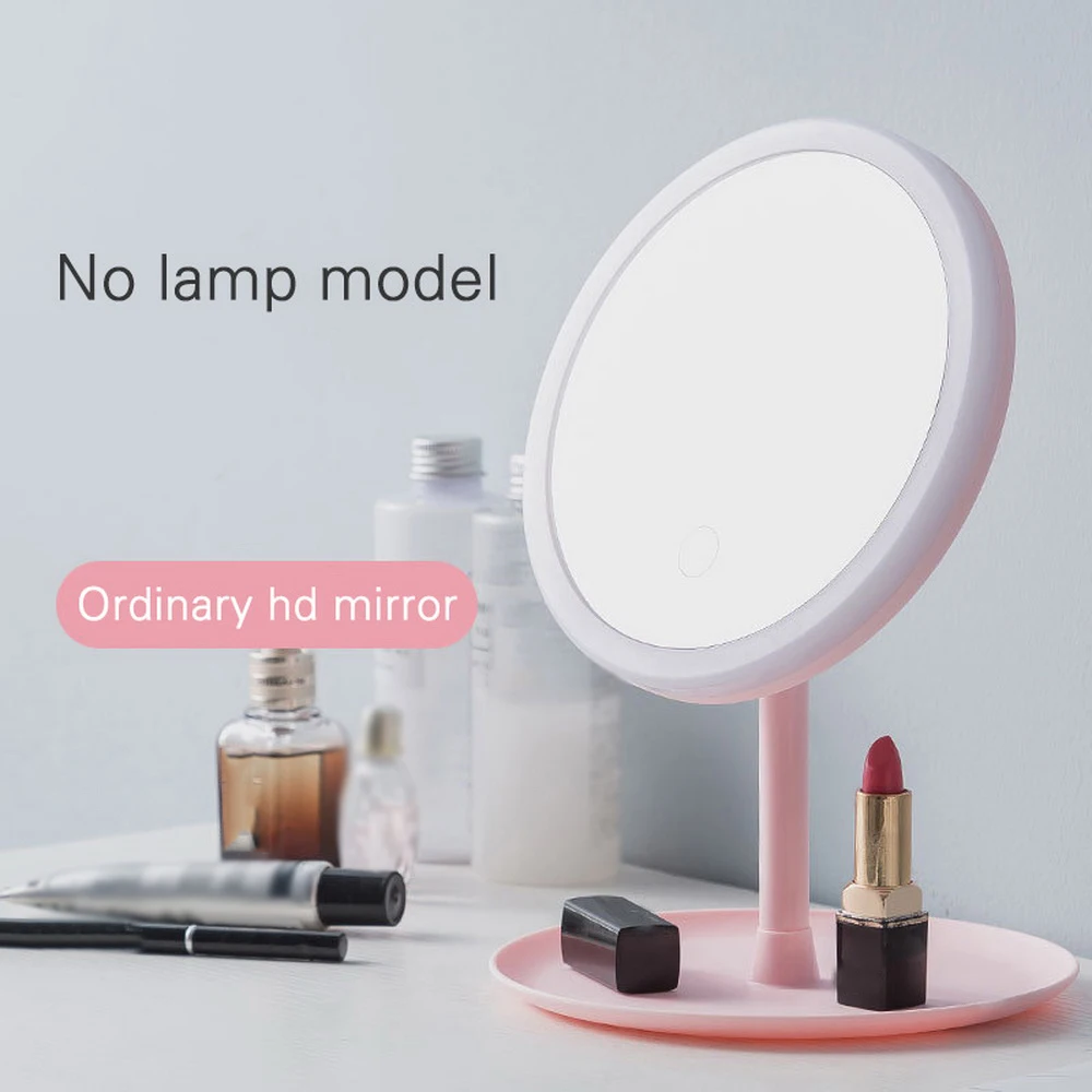 Makeup Backlit Mirror Light With Natural White LED Daylight vanity mirror Detachable/Storage Base 3Modes To espelho lustro 3Type